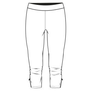 Fashion sewing patterns for Capri Leggings 7055